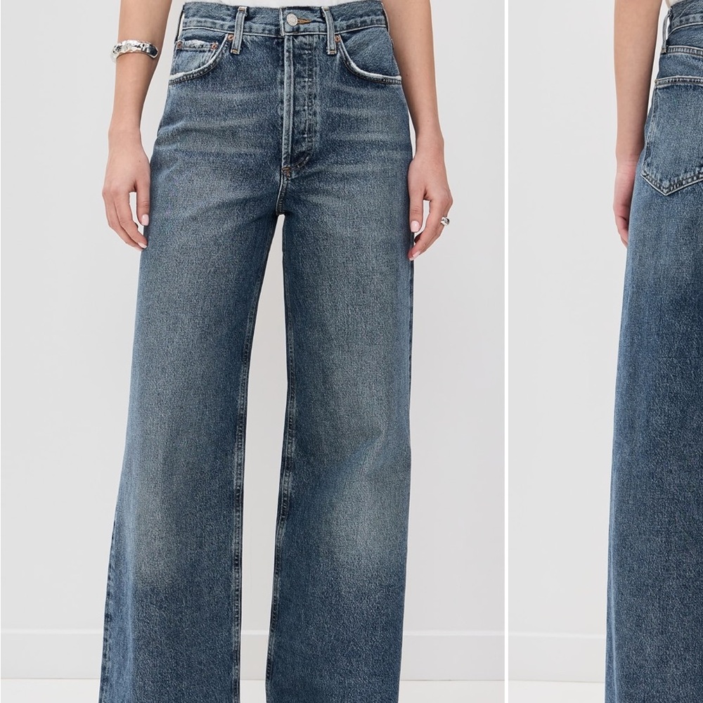 Agolde Dame Wide Leg Jeans